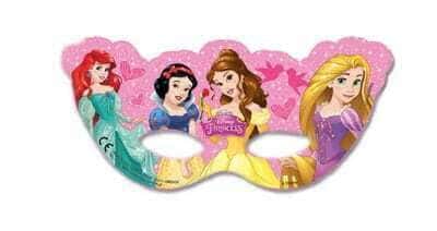 Mascherine in Cartone delle Principesse Disney