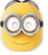 Set 6 Maschere in Carta Minions