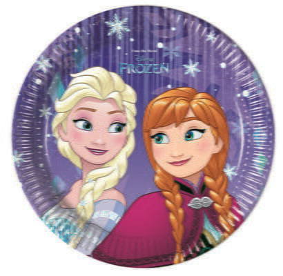 Piattini Frozen Snowflakes
