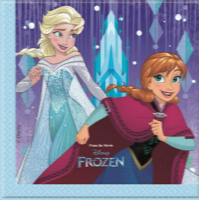 Tovaglioli Frozen Snowflakes