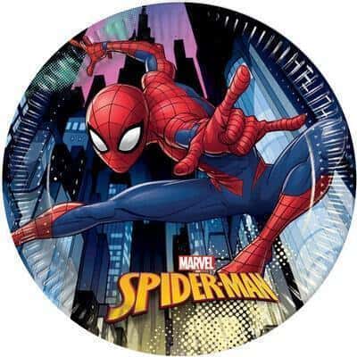 Piattini Spiderman Team