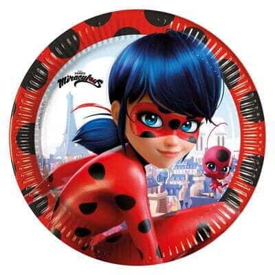 Piatti Lady Bug Compostabile
