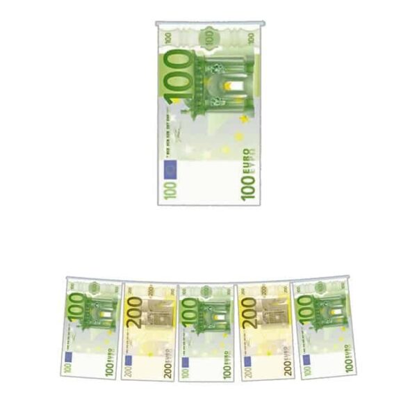 Festone Bandierine Banconote Euro
