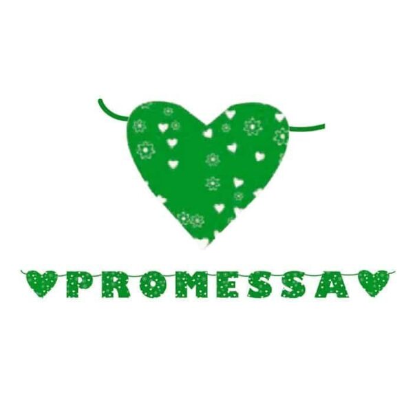 Festone Scritta Maxi Promessa