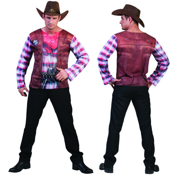Camicia da Cowboy Stampata