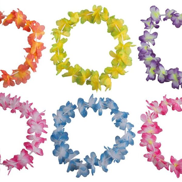 Collana Hawaiana Multicolore Colori Assortiti