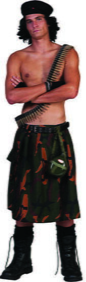Kilt Mimetico Militare