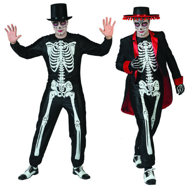 Costume da Scheletro Messicano