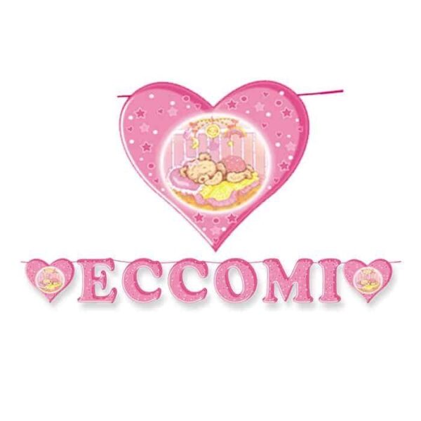 Festone Scritta Maxi Eccomi