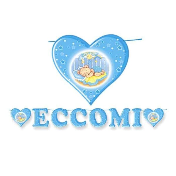 Festone Scritta Maxi Eccomi