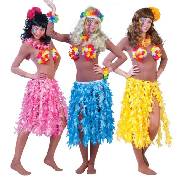 Gonna Hawaiana in fiori colori Assortiti