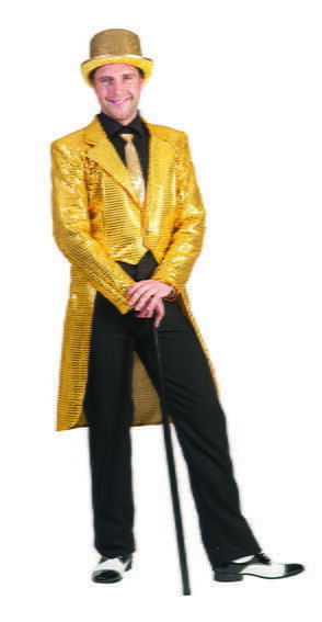 Giacca Frac Oro in Paillette