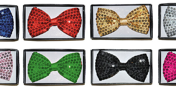 Papillon in Paillette Colori Assortiti