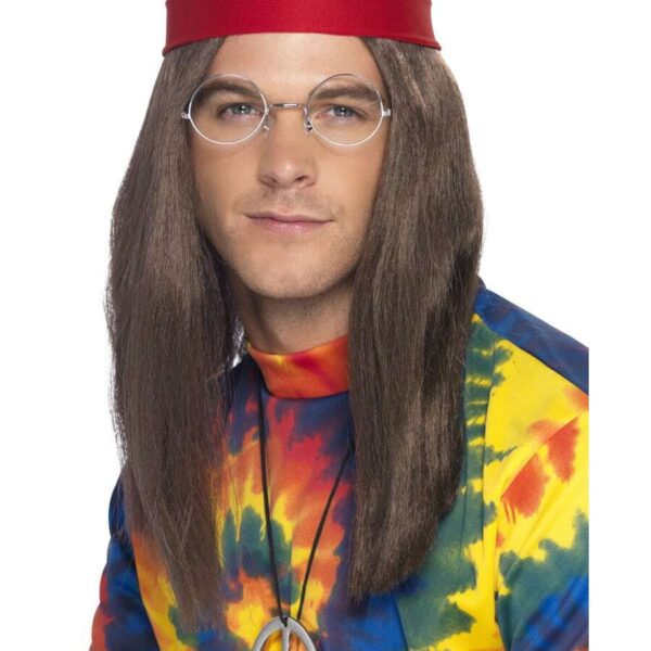 Kit da Hippie Uomo con parrucca
