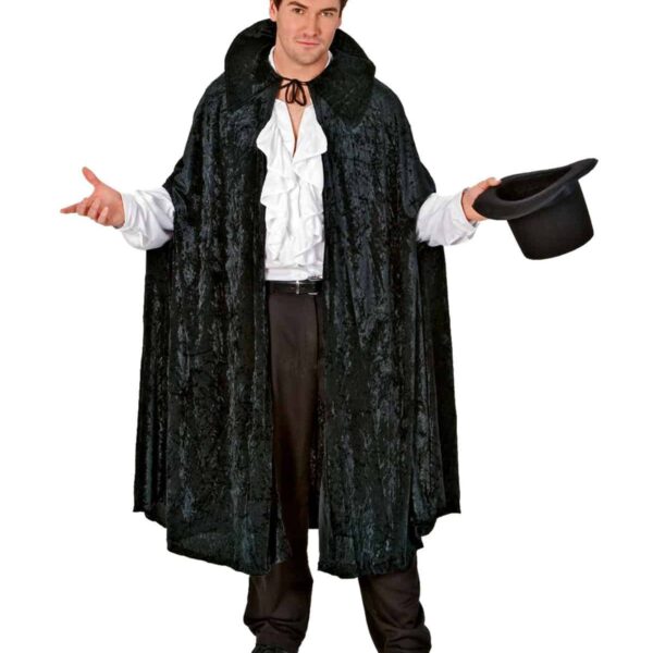 Mantello Nero da Mago Stregone