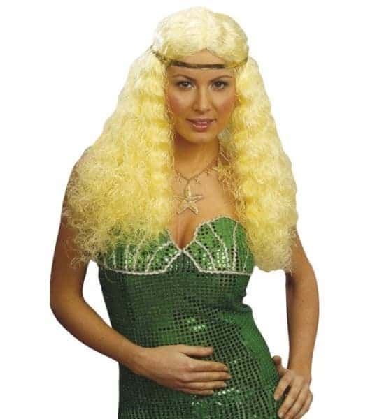 Parrucca da Sirena Bionda