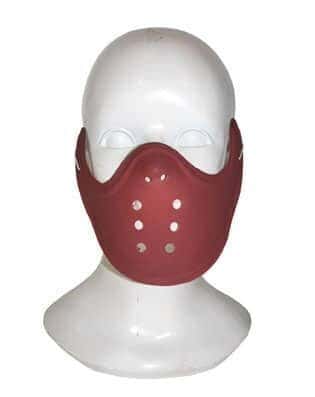 Maschera di Contenimento Marrone in Plastica
