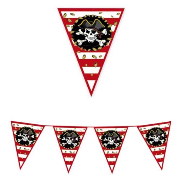 Festone Bandierine dei Pirati