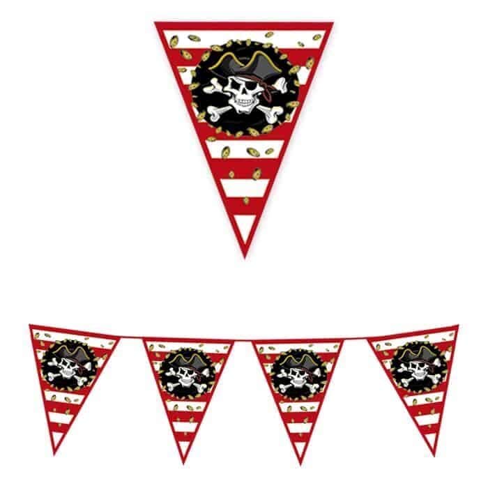 Festone Bandierine dei Pirati