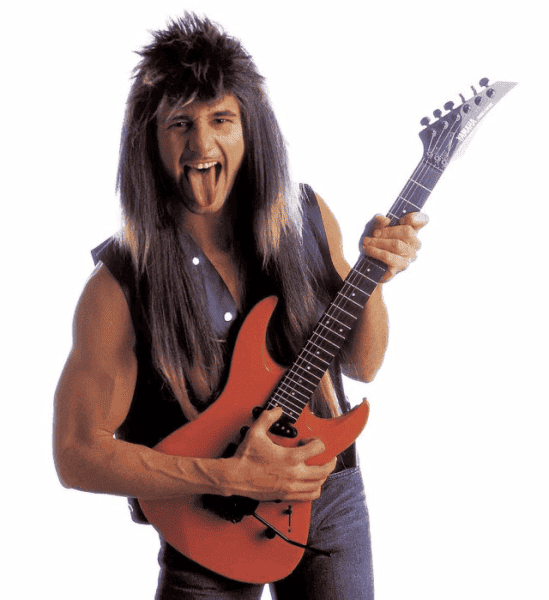 Parrucca da Rocker