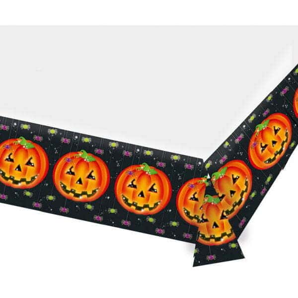 Tovaglia Halloween Zucca effetto Brillantini