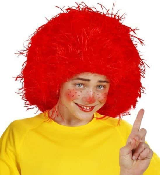Parrucca da Clown Rossa