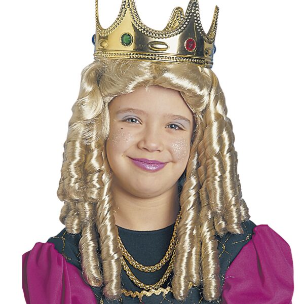 Parrucca da Principessa con Boccoli
