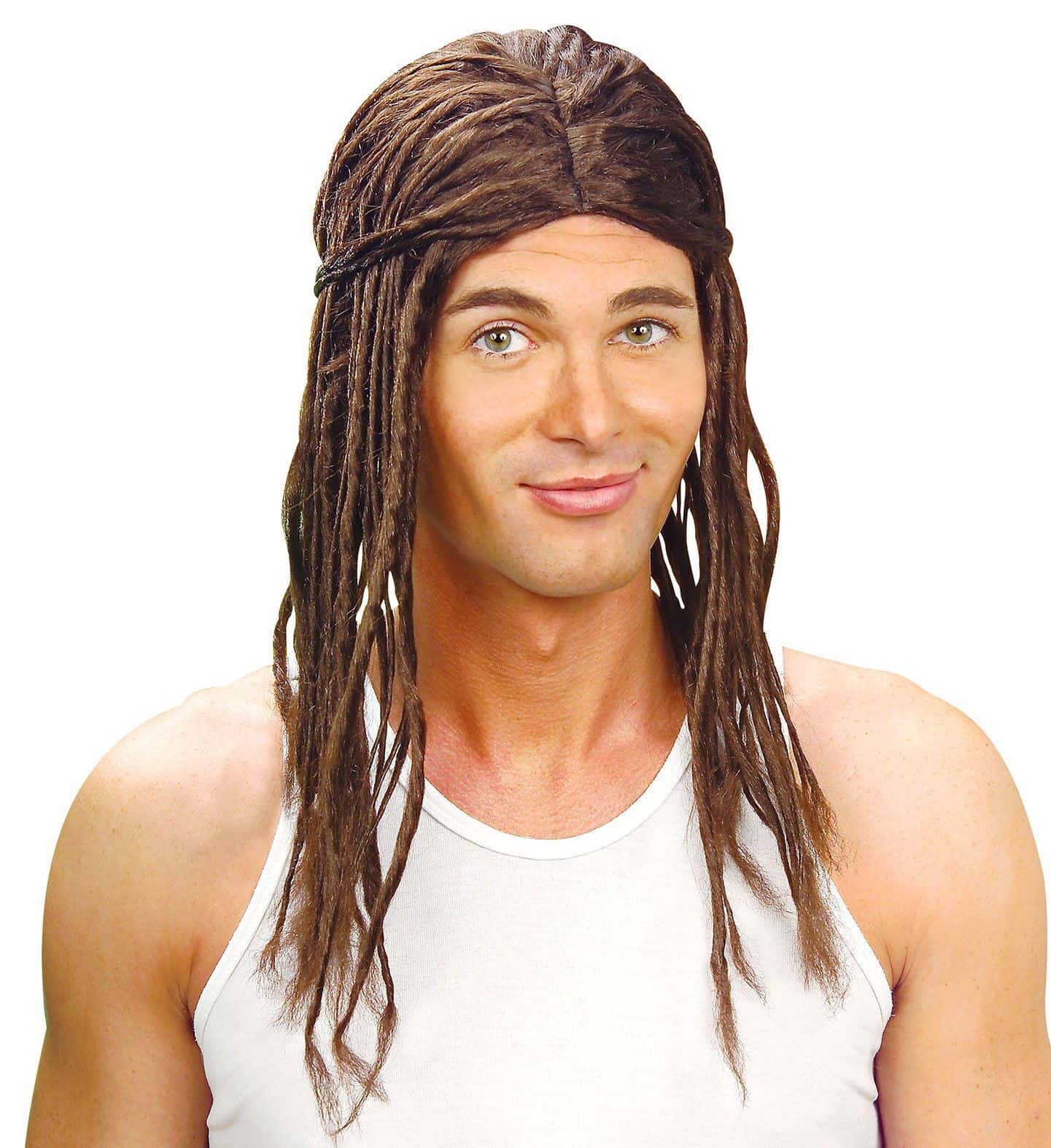 Parrucca Castana Dreadlocks