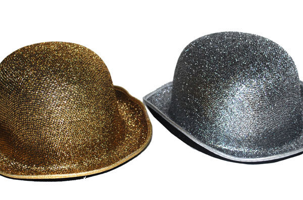 Cappello Bombetta Oro o Argento