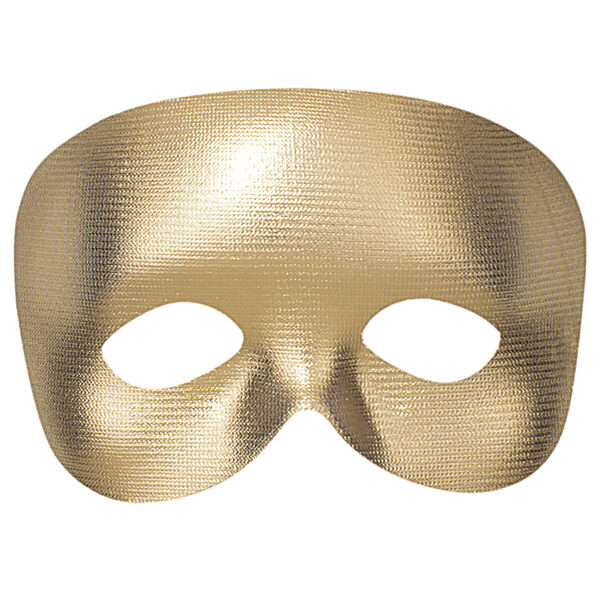 Maschera Domini da Pulcinella Oro