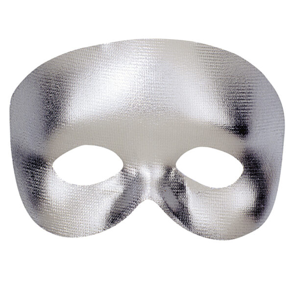 Maschera Domini da Pulcinella Argento