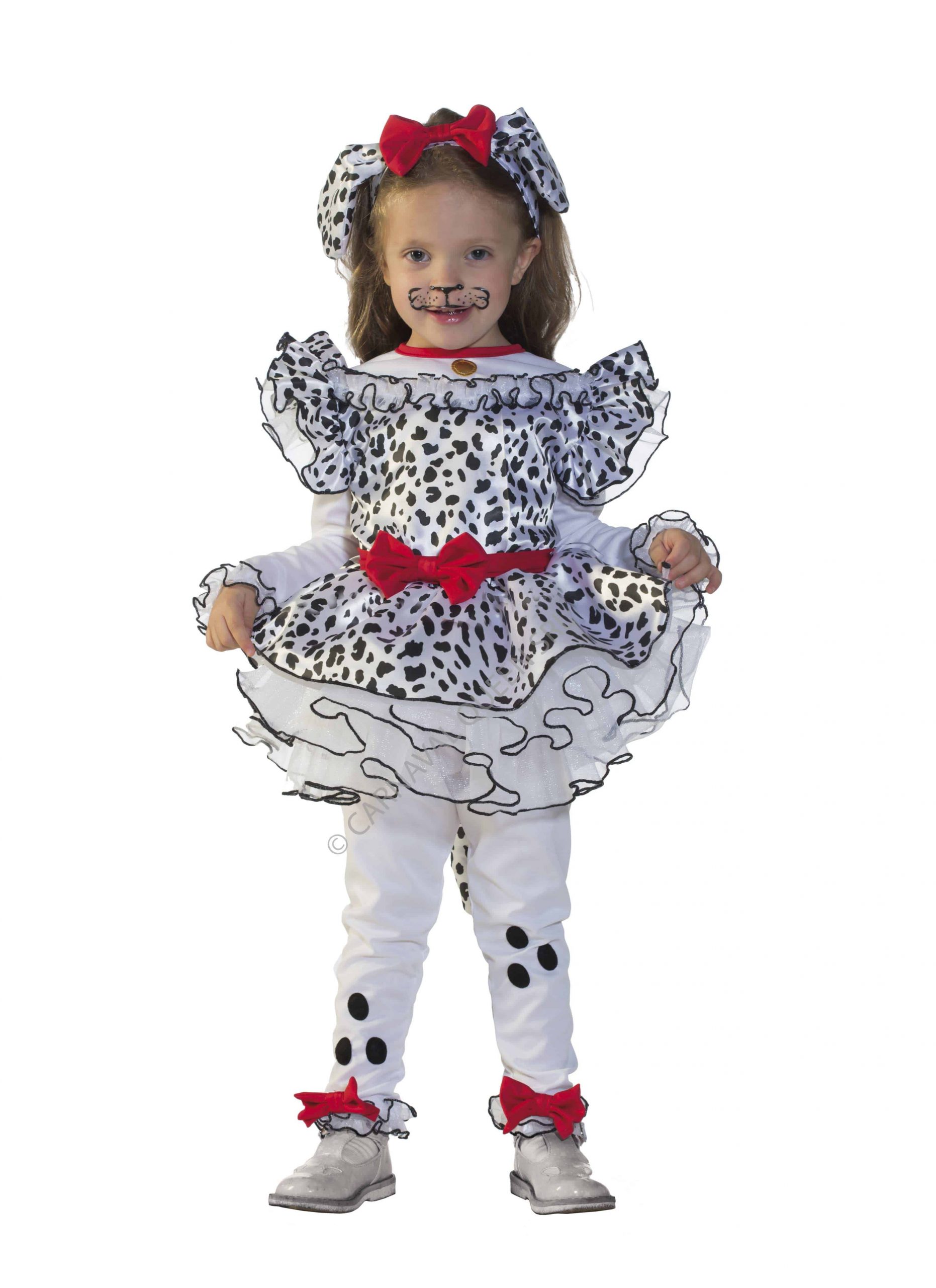 Costume Miss Dalmata bambina: Costumi bambini,e vestiti di carnevale online  - Vegaoo