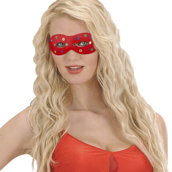 Maschera Domino Lucciola Colori Assortiti
