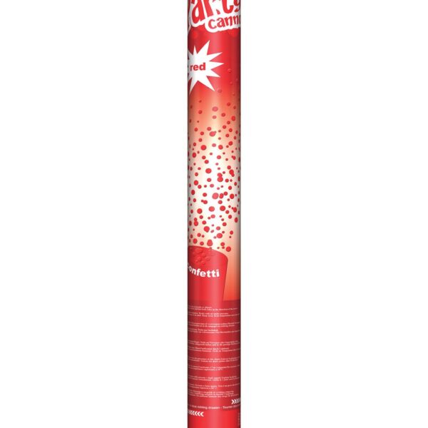 Sparacoriandoli Sagomato Rettangoli Rosso 60cm