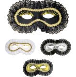 Maschera Domino in Pizzo Colori Assortiti