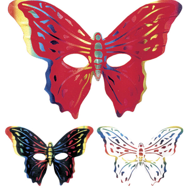 Maschera da Farfalla Mirò Colori Assortiti