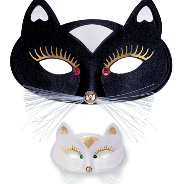 Maschera da Gatta Nera o Bianca