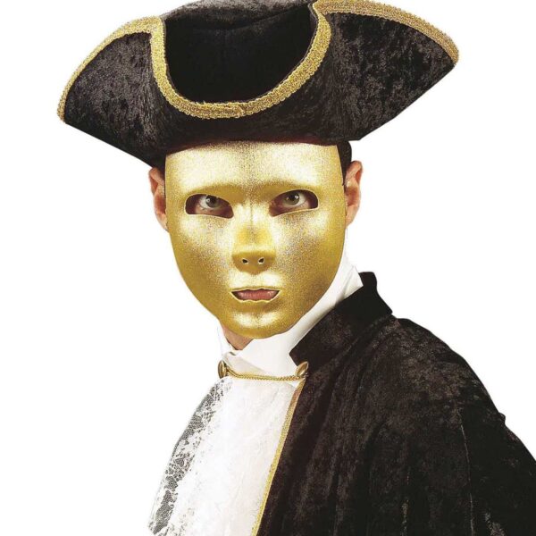 Maschera Oro in Tessuto