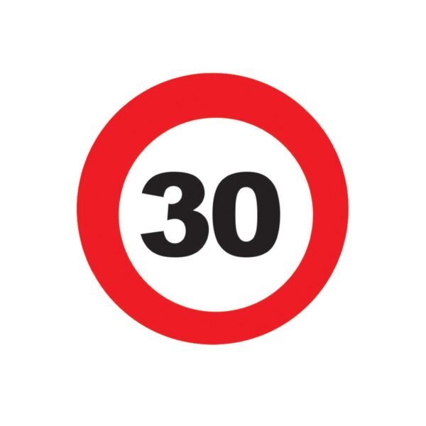 Sottobicchiere Numero Limite 30 Magnetico