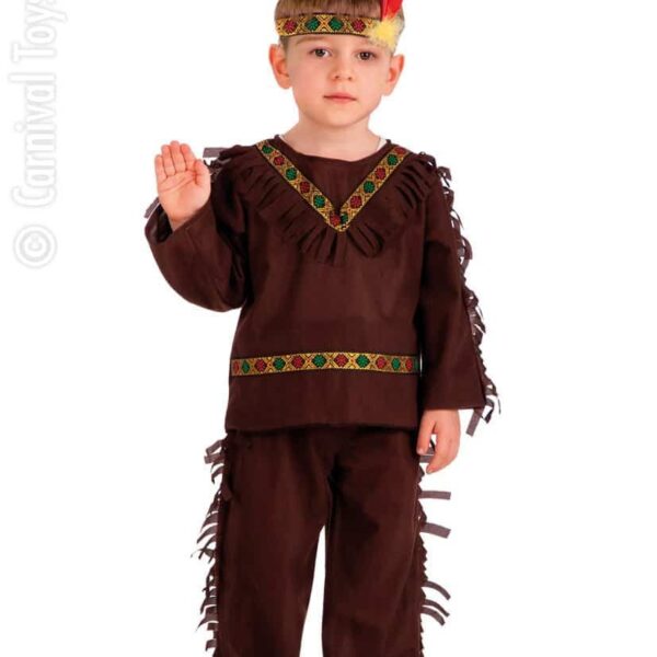 Costume da Indiano Pellerossa