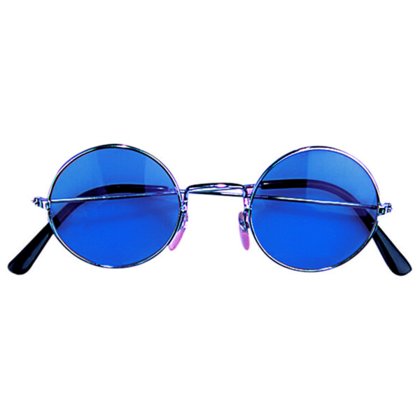 Occhiali Blu Hippie Tondi