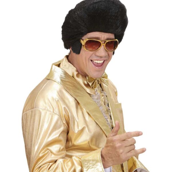 Occhiali da Elvis con Basette