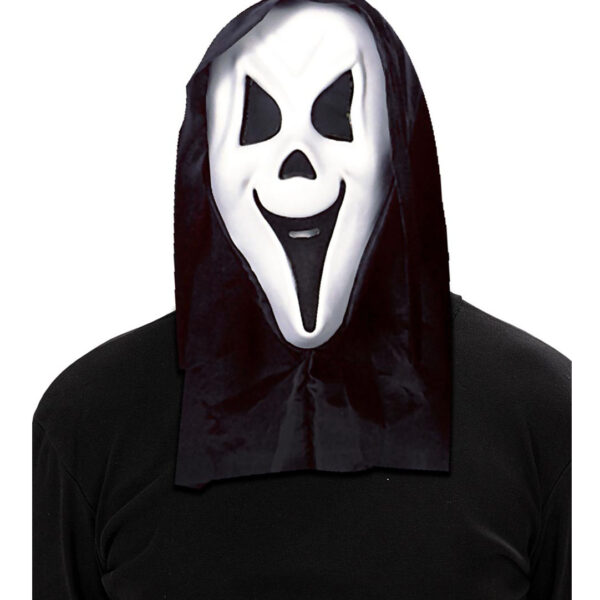 Maschera da Fantasma con Cappuccio