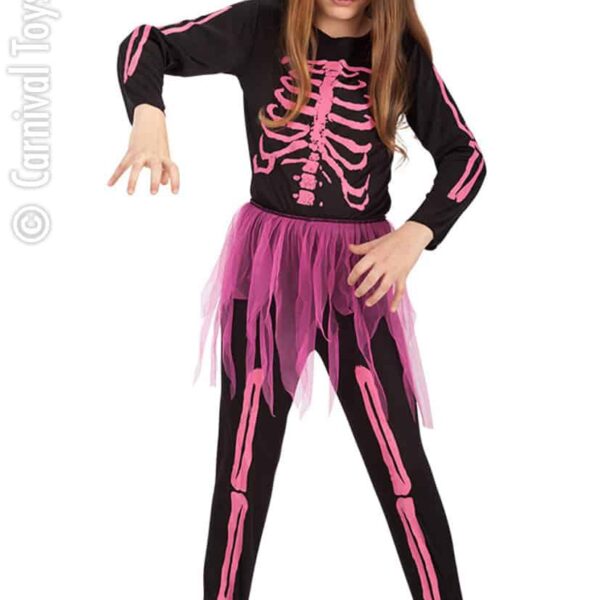 Costume Rosa da Scheletro