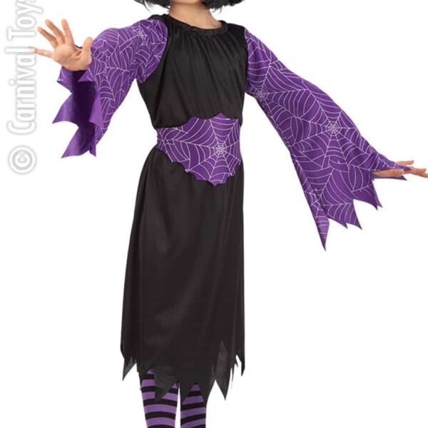 Costume da Strega Viola e Nera