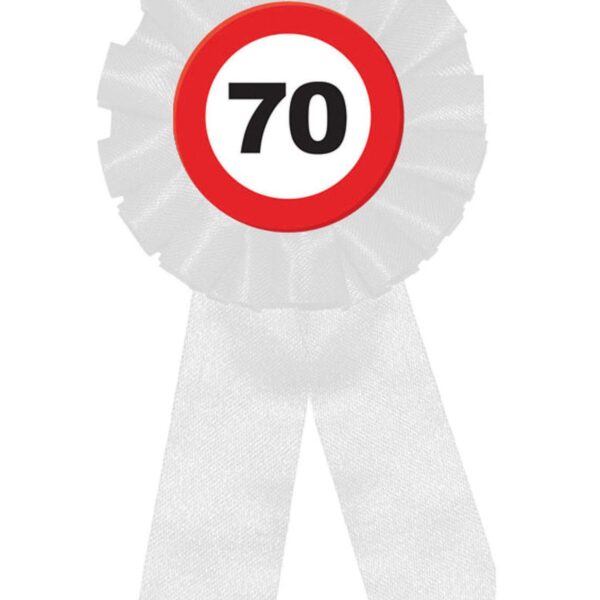Coccarda con Numero Limite 70