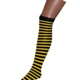 Collant Parigina a Righe Giallo Nero