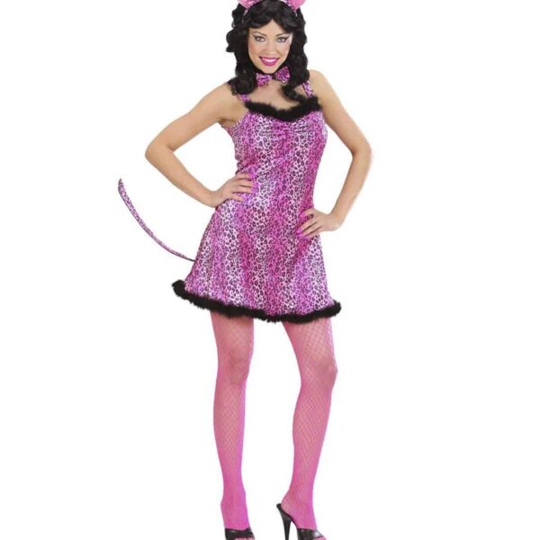 Costume da Leopardo Rosa