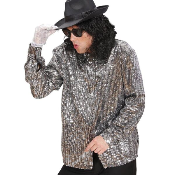 Camicia da Michael Jackson in paillettes