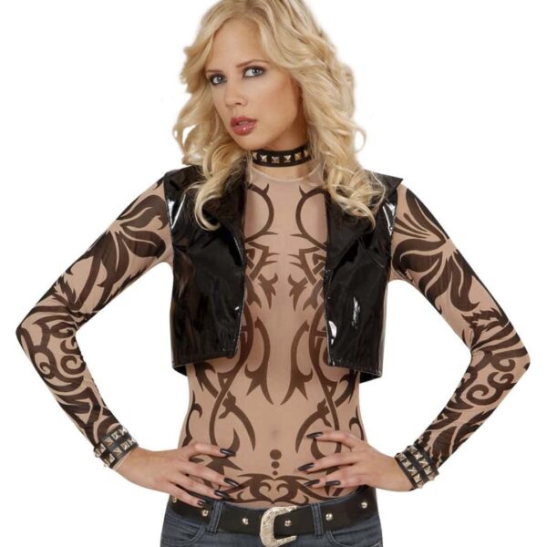 Camicia Donna Tatuata con Tribale